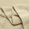 Couette Bébé Tricotée à Volants – Couverture Emmaillotage Élégante