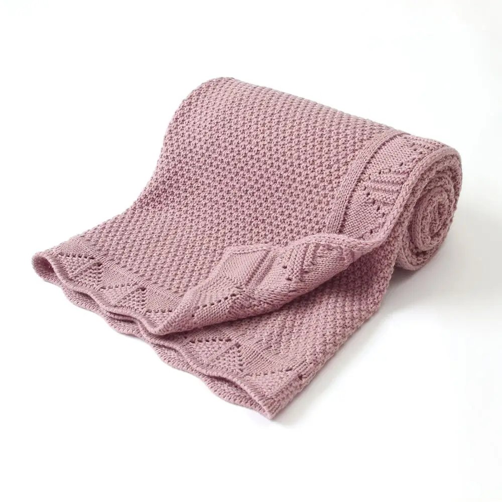 100x80 couette tricotée accessoire bébé — Couette Bébé Tricotée 100x80 cm - Douceur Enveloppante | home20.fr