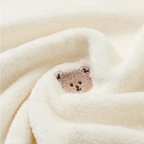 Couverture d'hiver pour nouveau-né, couche-culotte pour bébé