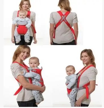 porte bébé Sac à dos ergonomique en tissu pour nouveau-né de 0 à 6 mois