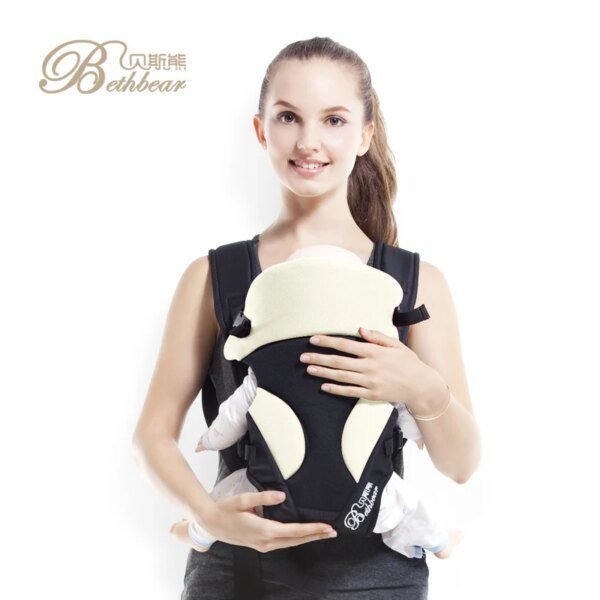 porte bébé Sac à dos pour bébé de 0 à 24 mois, porte-bébé 4 en 1