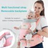 porte bébé Sac à dos de transport pour bébé, accessoires en coton, porte-couche
