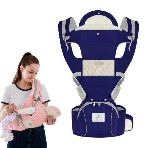 porte bébé Sac à dos de transport pour bébé, accessoires en coton, porte-couche