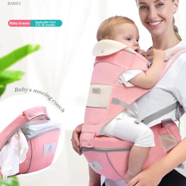 porte bébé Sac à dos de transport pour bébé, accessoires en coton, porte-couche