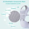 porte bébé Multiples Fonctions, Porte-Bébé Ergonomique, Ceinture Enveloppante