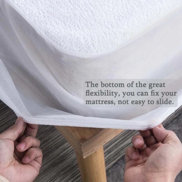 housse anti punaise de lit protection de matelas en éponge, imperméable