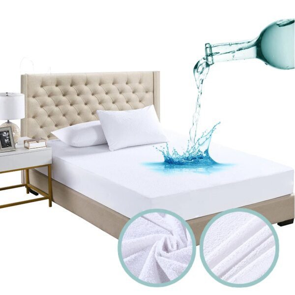 Housse Anti-Punaise Imperméable – Tissu Éponge Doux & Respirant – 160x200 cm