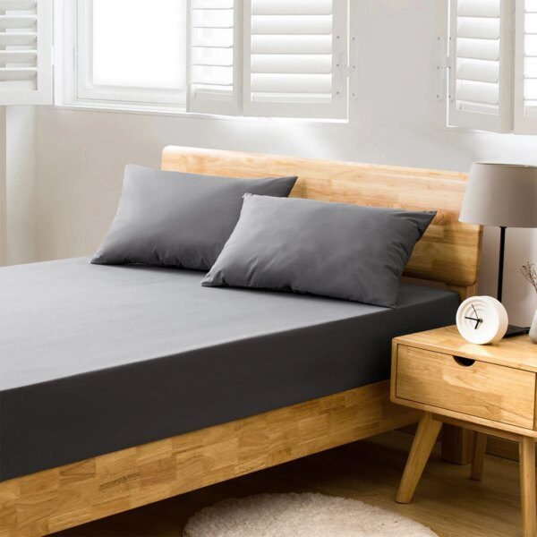 ️ Housse Anti-Punaise d’Oreiller Grise – 100 % Imperméable & Écologique – 1 pièce