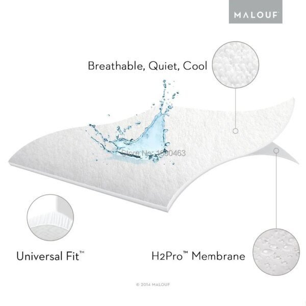 ️ Housse Anti-Punaise de Lit Imperméable – Anti-Crevaison Ultra Résistante – 160x200 cm