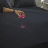housse anti punaise de lit matelas imperméable avec élastique de couleur unie