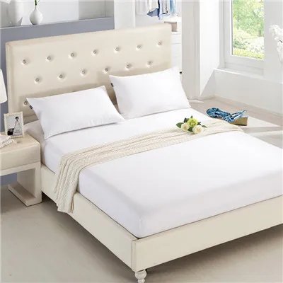 housse anti punaise de lit matelas de couleur unie