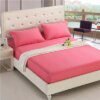 housse anti punaise de lit matelas de couleur unie