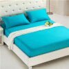 housse anti punaise de lit matelas de couleur unie