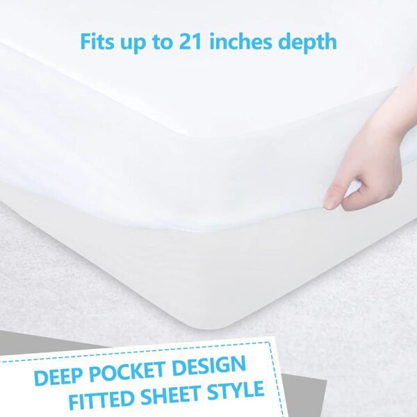 Housse Anti-Punaise de Lit Imperméable – Ultra Lisse & Hypoallergénique