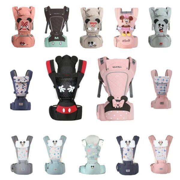 porte bébé Disney Ergonomique, Siège de Hanche pour Nouveau-nés