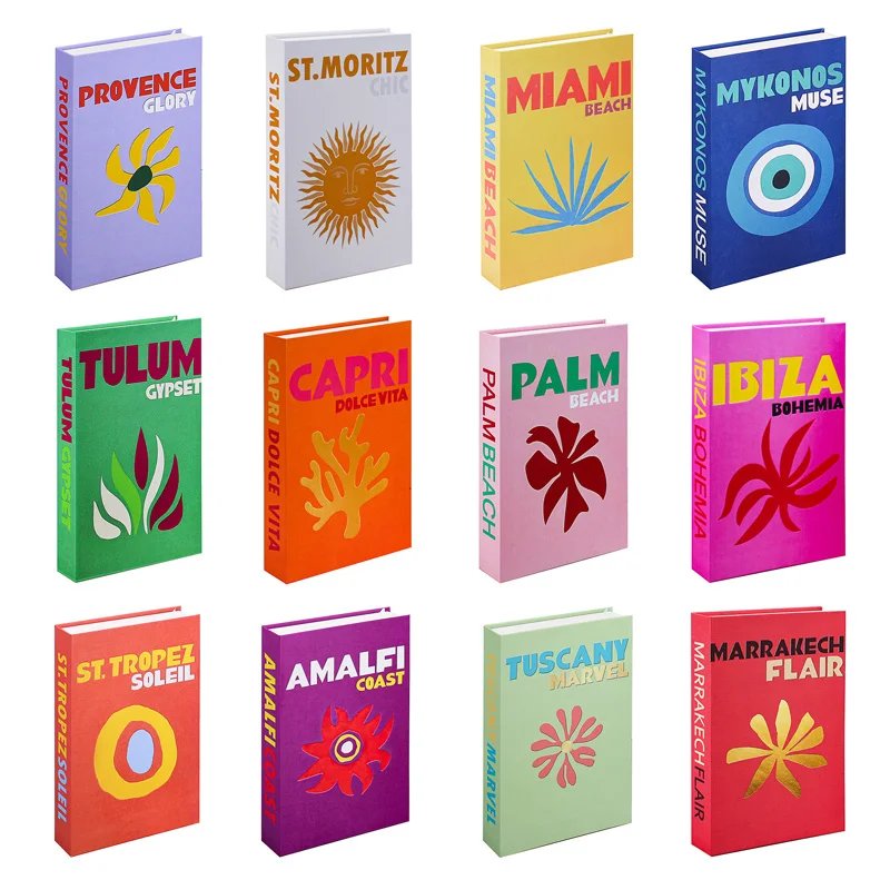 Faux livre deco nettoyage de luxe pour la décorati