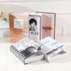 Faux livre deco nettoyage pour la décoration, boîte de rangement de livre de simulation