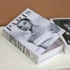 Faux livre deco nettoyage pour la décoration, boîte de rangement de livre de simulation