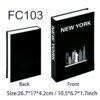 Faux livre deco nettoyage pour la décoration, boîte de rangement de livre de simulation
