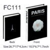 livre deco Faux nettoyage de luxe pour la décoration, boîte de rangement de livre de simulation ouvrable