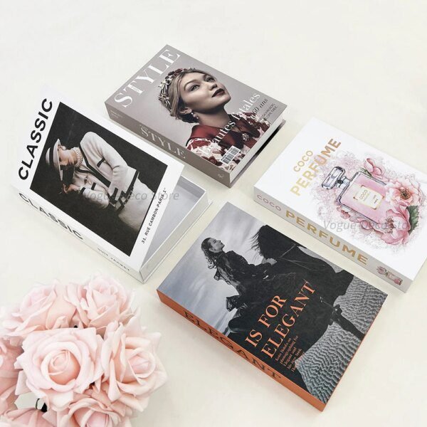 livre deco Faux nettoyage pour la décoration de la maison, boîte de rangement créative pour spe, décoration de bureau