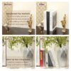 Faux livre deco nettoyage de parfum de marque de luxe pour la décoration, boîte de rangement