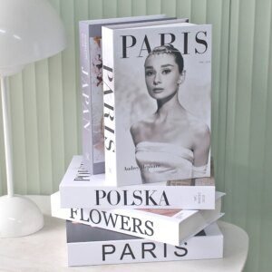 Faux livre deco Nettoyage de Boîte Décorative, Accessoires de Photographie