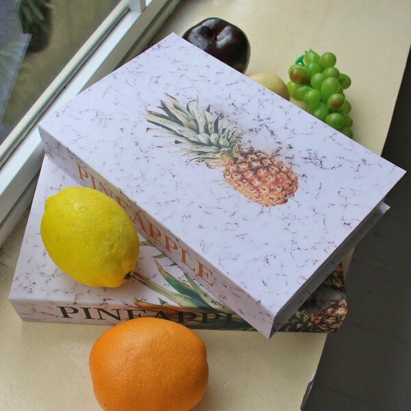 Faux livre deco nettoyage de table basse, accessoires de photographie