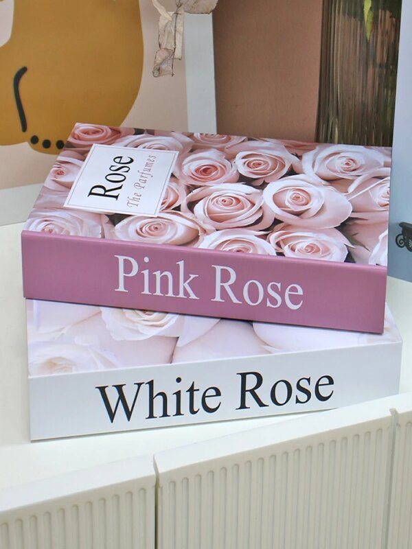 77358-cd45fc.jpg Faux livre de luxe pour la décoration de la maison, nettoyage de table basse, salon, modèle, accessoires