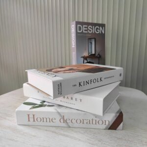 Faux livre doux pour la décoration de la maison, couverture de magazine