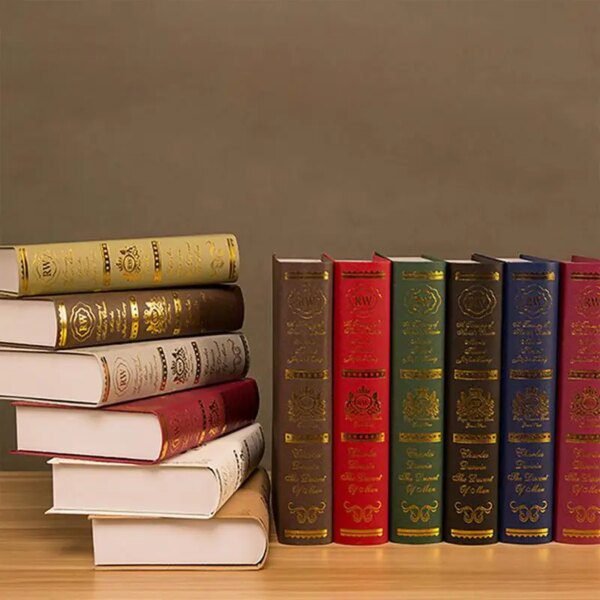 faux livre Ornement de modèle de vintage, décoration de livre de simulation, photographie rétro