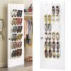 Organisateur Suspendu de Chaussures 24 Poches – Collection Gray Crystal