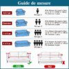 Housse de canape protection extensible pour canapé et fauteuil 1/2/3/4 places