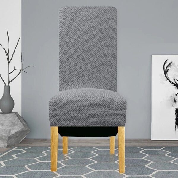 housses de siège avec dossier pour chaises de salle à manger de mariage et de cuisine, taille XL commandée