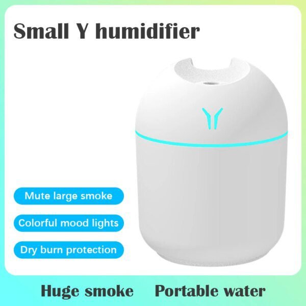 Mini humidificateur d'air, avec lampe LED