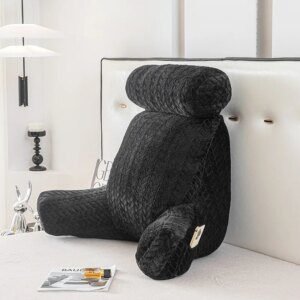 Coussin De Lecture de tête de lit souple, oreiller de lecture sur le dos du lit