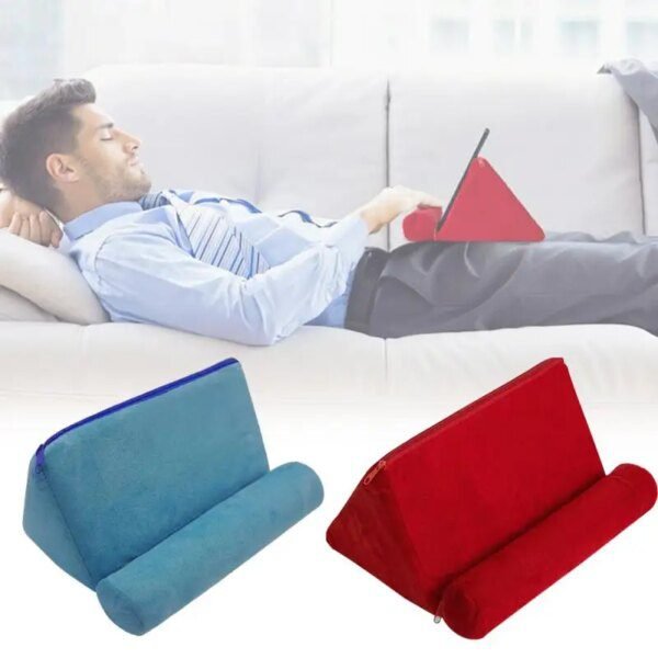 Coussin De Lecture Support de lecture de tablette en mousse, coussin léger pour iPad et téléphone