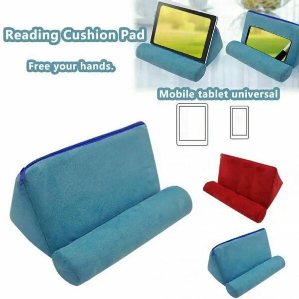Coussin De Lecture Support de lecture de tablette en mousse, coussin léger pour iPad et téléphone