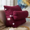 81329-39b55e.jpg Coussin De Lecture de soutien lombaire en velours confortable, oreiller de lecture de lit compensé