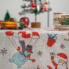 83003-e42f4b.jpg Nappe de Noël lavable pour fête – Rouge décor de Noël