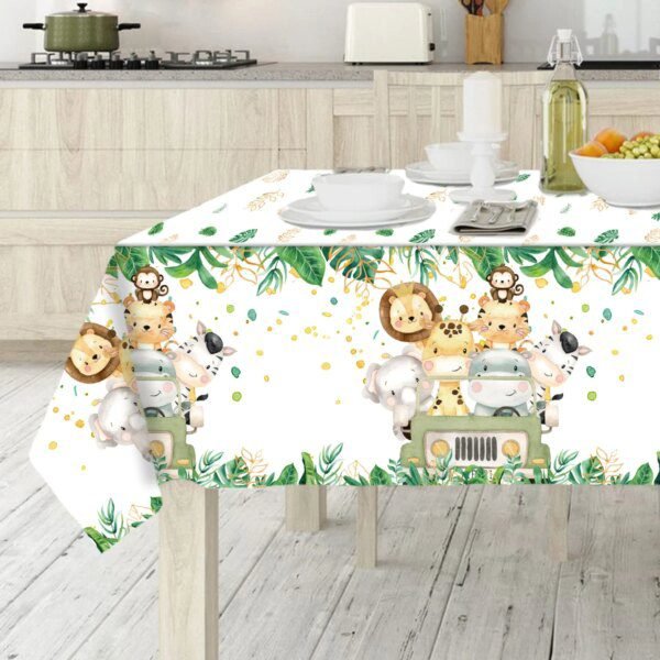 83226-279d97.jpg Nappe Thème Safari pour Enfants – Jungle & Animaux