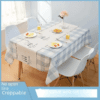 Nappe imperméable et résistante à l'huile, sans lavage, usage domestique, plastique, simple, moderne