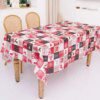 Nappe de Noël Imperméable – Décor Père Noël Créatif