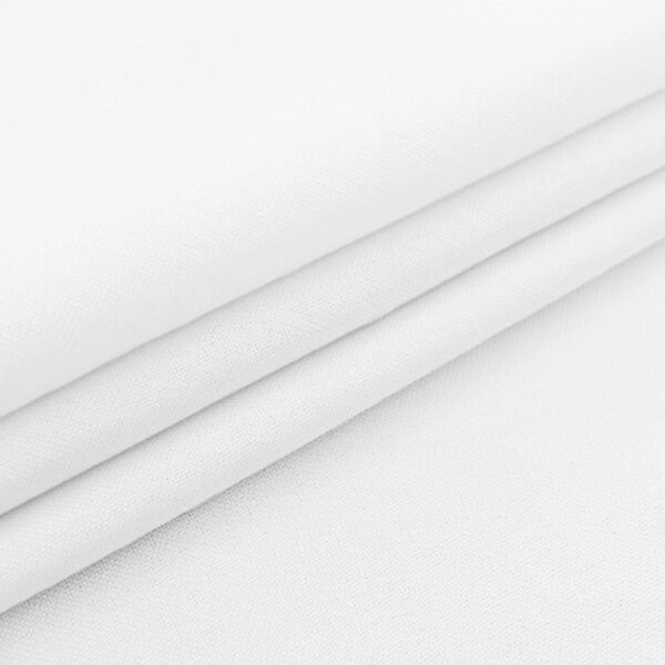 Nappe de Table en Polyester Épais – Blanche, Élégante