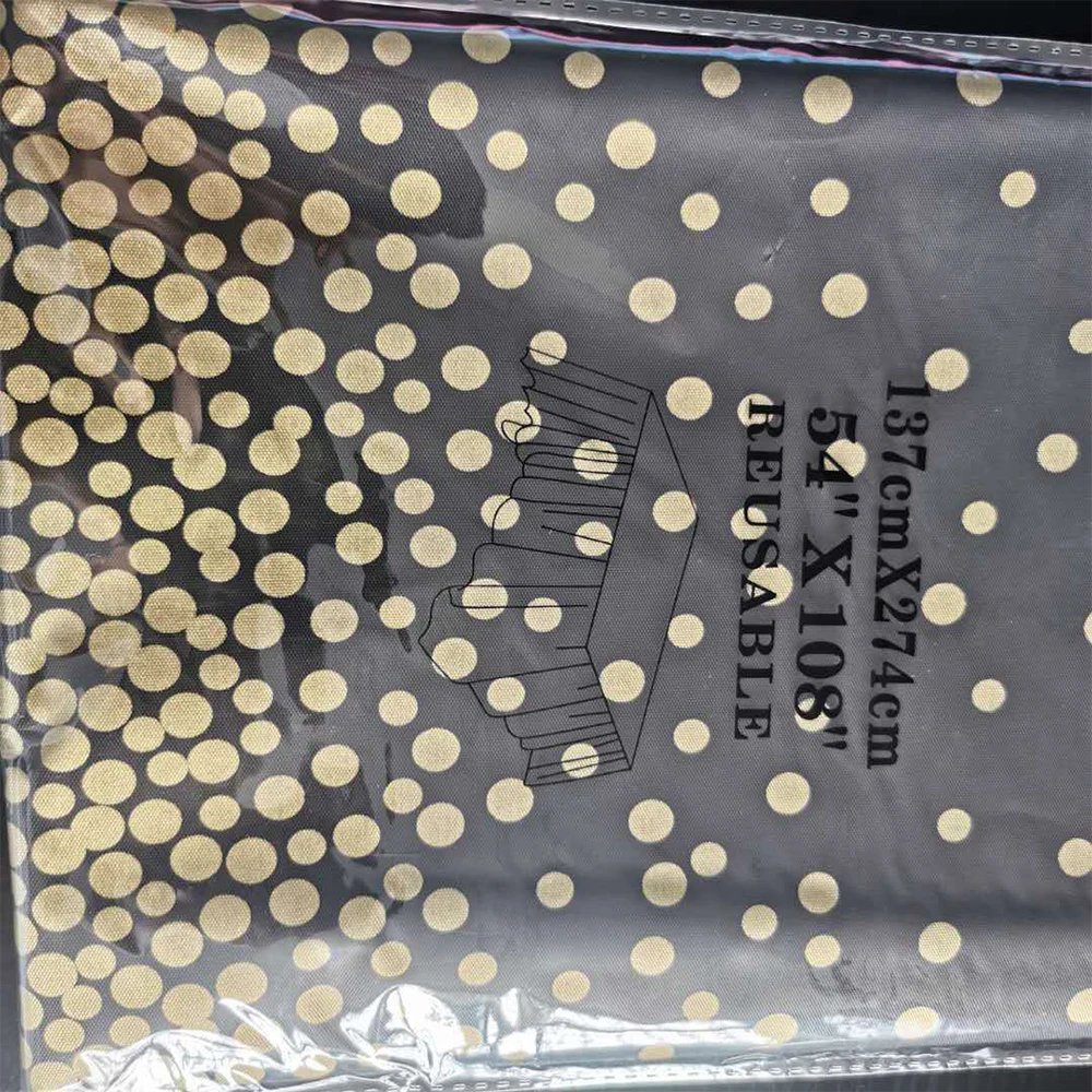 black gold dots