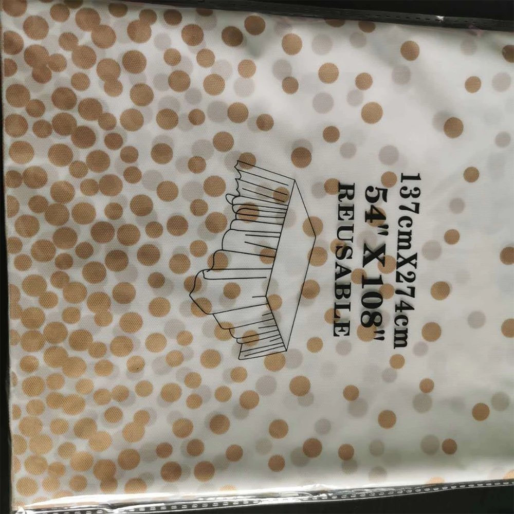 white rose gold dots