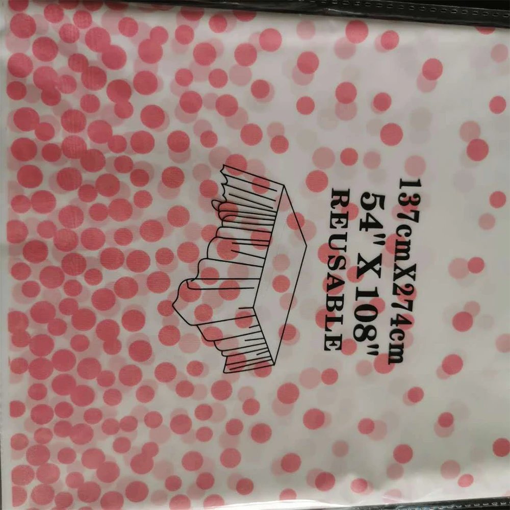 pink polka dots