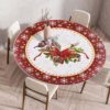 Nappe Décorative de Noël – Motifs Festifs