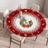 Nappe Décorative de Noël – Motifs Festifs