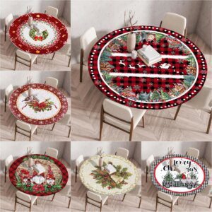 Nappe Décorative de Noël – Motifs Festifs